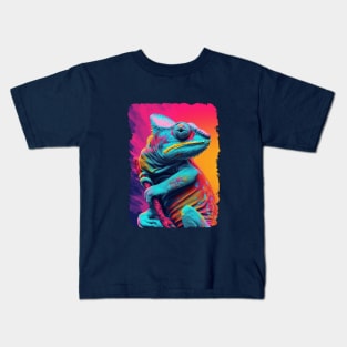 Chameleon Branch Kids T-Shirt